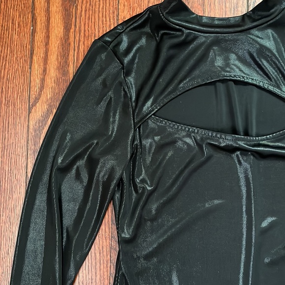 H&M Tops Cut Out Black Leotard Poshmark